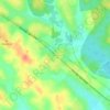 Boankra topographic map, elevation, terrain
