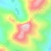Midtre Sølen topographic map, elevation, terrain