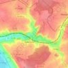 Le Poirier topographic map, elevation, terrain