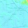 Kedungreja topographic map, elevation, terrain