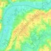 Haut de Rancy topographic map, elevation, terrain