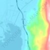 海东 topographic map, elevation, terrain