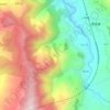 Bala topographic map, elevation, terrain