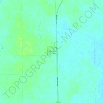 North Central topographic map, elevation, terrain