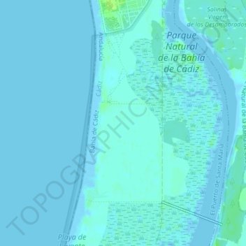 Los Toruños topographic map, elevation, terrain