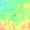 North Church Corner topographic map, elevation, terrain