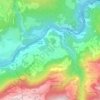 Valendas topographic map, elevation, terrain