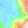 Bocaina topographic map, elevation, terrain