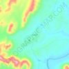 Muquém topographic map, elevation, terrain