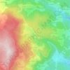 Jarsaillon topographic map, elevation, terrain