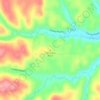 Pompeys Pillar topographic map, elevation, terrain