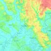 Thủ Dầu Một topographic map, elevation, terrain