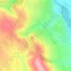 Ipotești topographic map, elevation, terrain