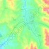 门浪 topographic map, elevation, terrain