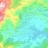 Saint-Lazare topographic map, elevation, terrain