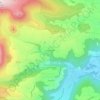 Bressouleille topographic map, elevation, terrain