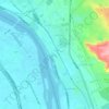 Tura topographic map, elevation, terrain