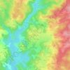 Meyrignac topographic map, elevation, terrain