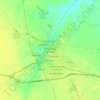 San Andrés de Giles topographic map, elevation, terrain