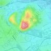 Crow Hill topographic map, elevation, terrain