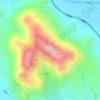 Zimao Mountain topographic map, elevation, terrain