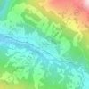 Saas im Prättigau topographic map, elevation, terrain