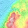 Arx (citadel) topographic map, elevation, terrain