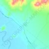 سعیدآباد topographic map, elevation, terrain