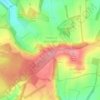 Withering Corner topographic map, elevation, terrain