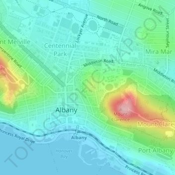 Wagon Rock Lookout topographic map, elevation, terrain