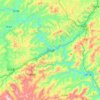 剑河 topographic map, elevation, terrain