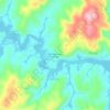 Barragem Rio Bonito topographic map, elevation, terrain