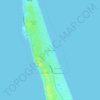 Ocean Dunes topographic map, elevation, terrain