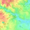 La Nantée topographic map, elevation, terrain