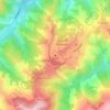 Salsa topographic map, elevation, terrain