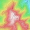 Ballon de Servance topographic map, elevation, terrain