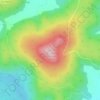 Cardwell Mountain topographic map, elevation, terrain