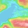 Mo i Rana topographic map, elevation, terrain