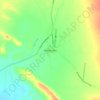 Warburton topographic map, elevation, terrain