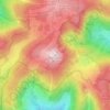 Herzogenhorn topographic map, elevation, terrain