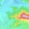 La Mangoutte topographic map, elevation, terrain