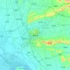 枣庄市 topographic map, elevation, terrain