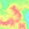 El Monte topographic map, elevation, terrain