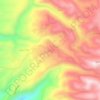 Slenfa topographic map, elevation, terrain