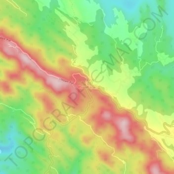 Dhar Kalan topographic map, elevation, terrain
