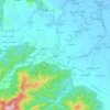 Amlash topographic map, elevation, terrain