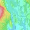 Ørje topographic map, elevation, terrain