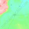 Depresión de Farafra topographic map, elevation, terrain