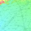 Gujrānwāla District topographic map, elevation, terrain