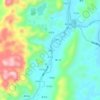 才新 topographic map, elevation, terrain